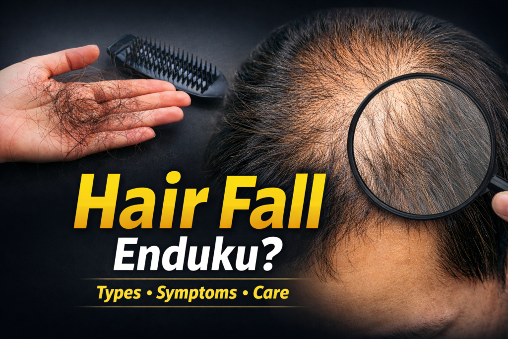 human hair diseases symptoms